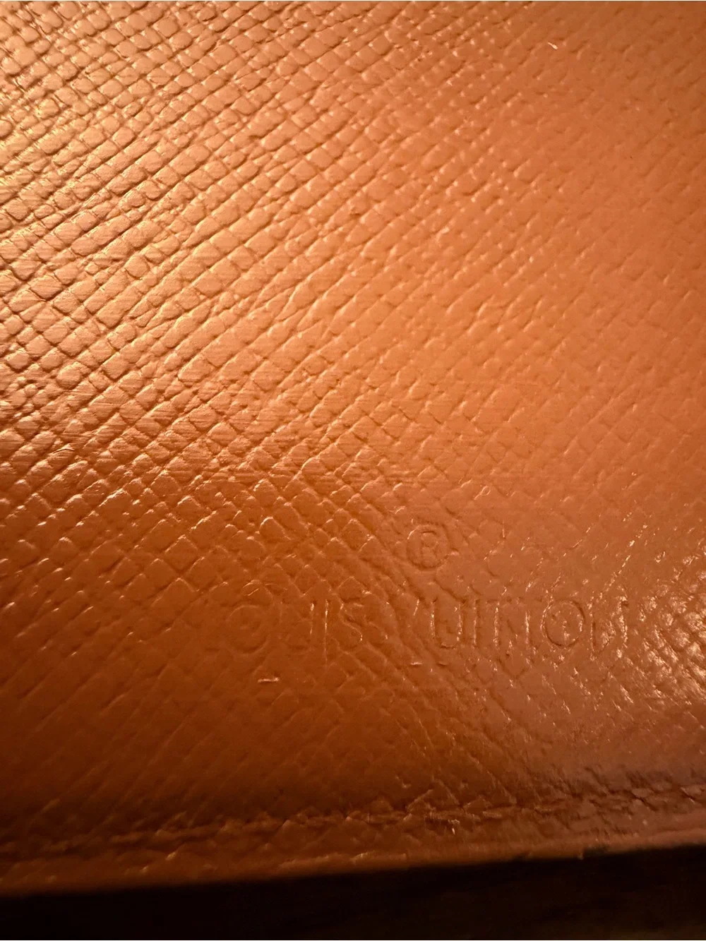 Authentic Men’s Louis Vuitton Monogram Canvas Wallet in Brown and Gold